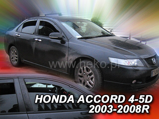 Deflektory Heko na okná auta Honda Accord 20032008 2ks