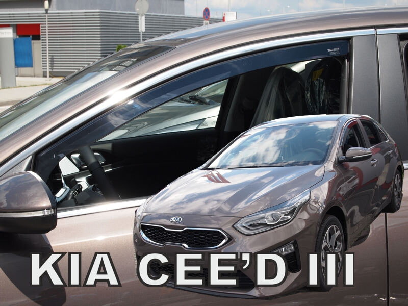 Deflektory Heko na okná auta Kia Ceed 5dverí od 2018 2ks