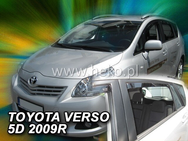 Deflektory Heko na okná auta Toyota Verso od 2009 4ks